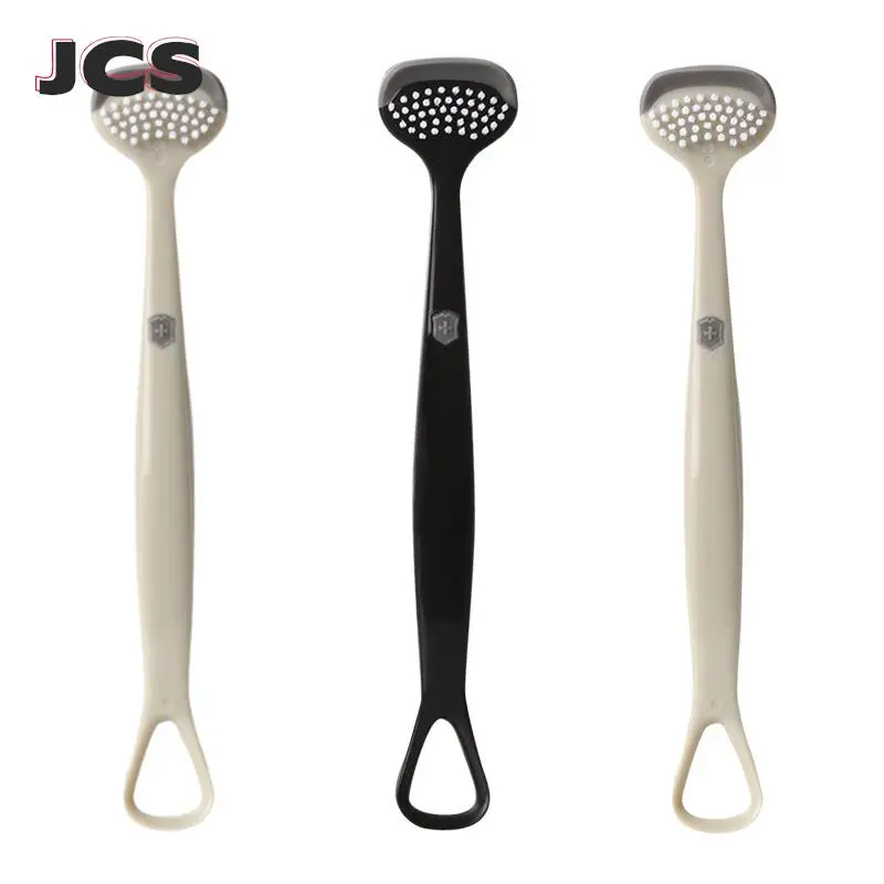 Triple Effect Tongue Scraper Tongue Scraping Plate Oral Cleaning Brush Reusable Fresh Breath Oral Hygiene Care Cleaning Tools