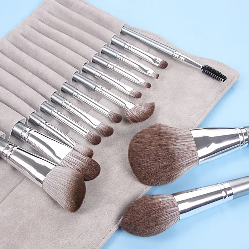 14 PCS Makeup Brushes Set Eye Shadow Foundation Women Cosmetic Brush Eyeshadow Blush Beauty Soft Make Up Tools Bag makeup tool