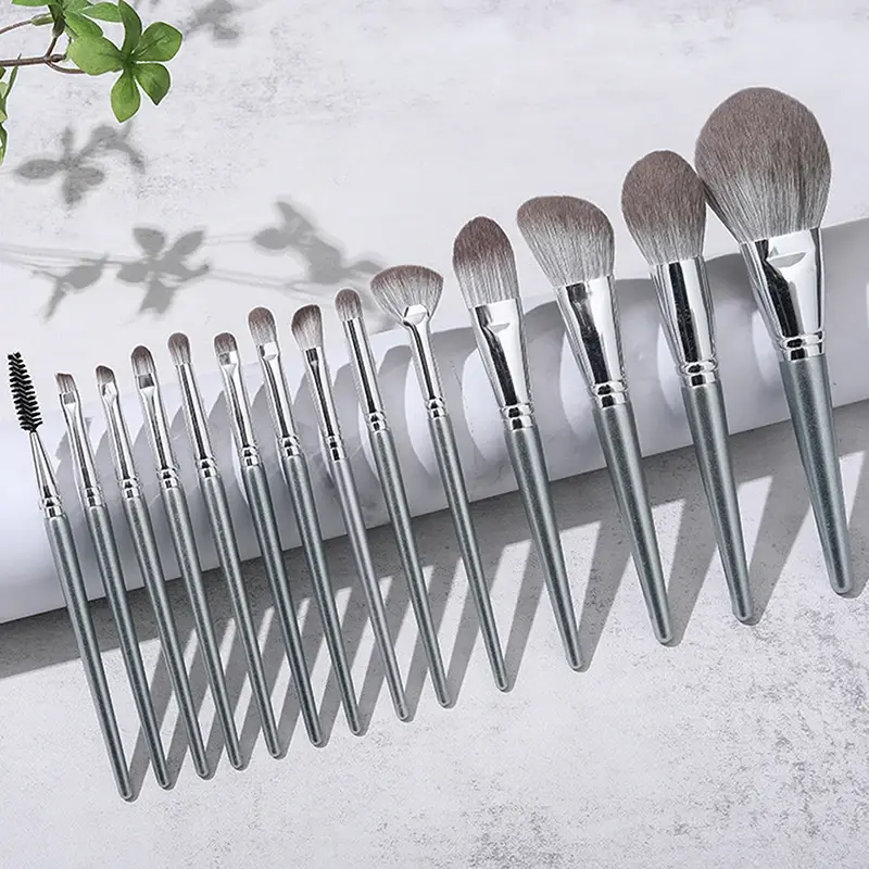 14 PCS Makeup Brushes Set Eye Shadow Foundation Women Cosmetic Brush Eyeshadow Blush Beauty Soft Make Up Tools Bag makeup tool