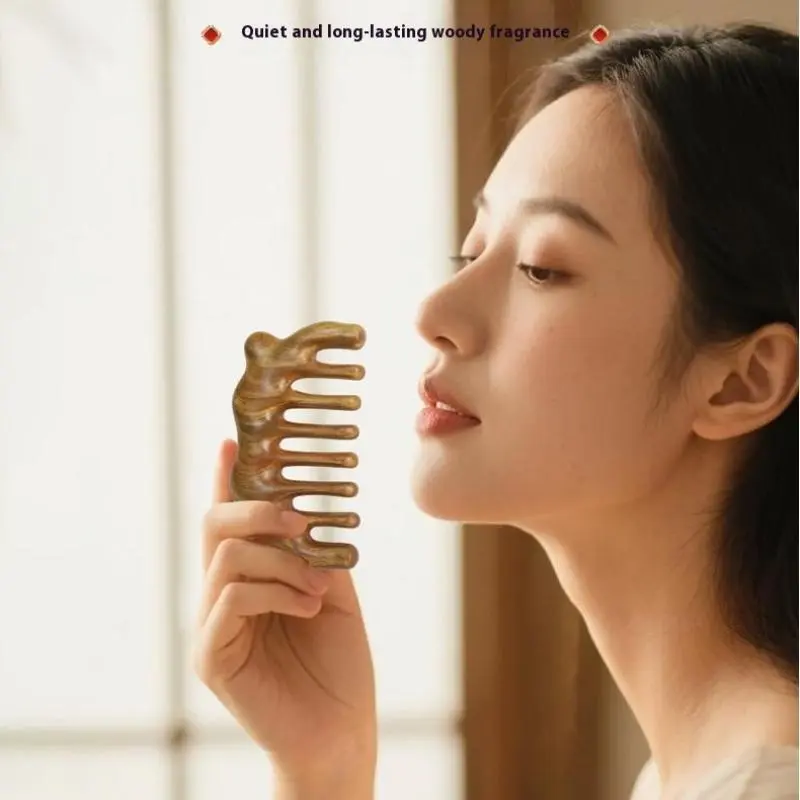 Wooden Massage Comb Scalp Wood Massager Head Oil Massager Scalp Wood Massage Tools