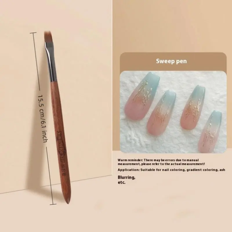 Nail Glue Phototherapy Pen UV Gel Brush Pen Acrylic Brush Professionnal Nail Art Brushes Painting Drawing Brush Manicure Tools