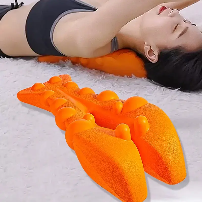 Cervical Traction Device,Neck Stretcher Massager For Neck Pain,Shoulder Stretcher,Trigger Point Massager Tool,Neck Relief Device