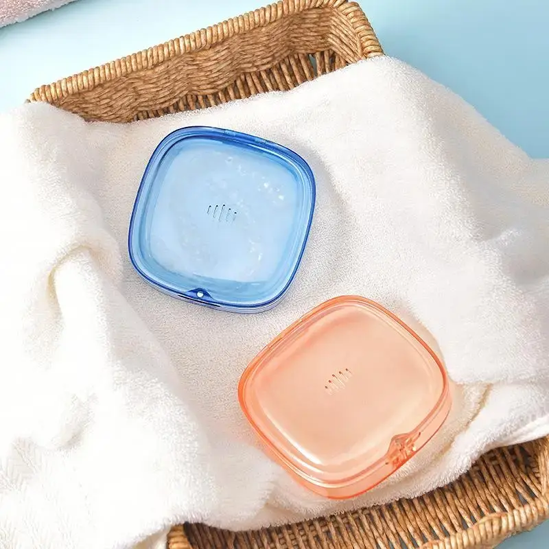 1PCS Orthodontic Case Dental Invisible Braces Retainer Box Mouth Guard Denture Storage Aligner Case Oral Hygiene Organizer