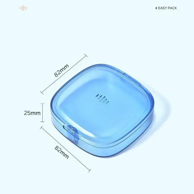 1PCS Orthodontic Case Dental Invisible Braces Retainer Box Mouth Guard Denture Storage Aligner Case Oral Hygiene Organizer