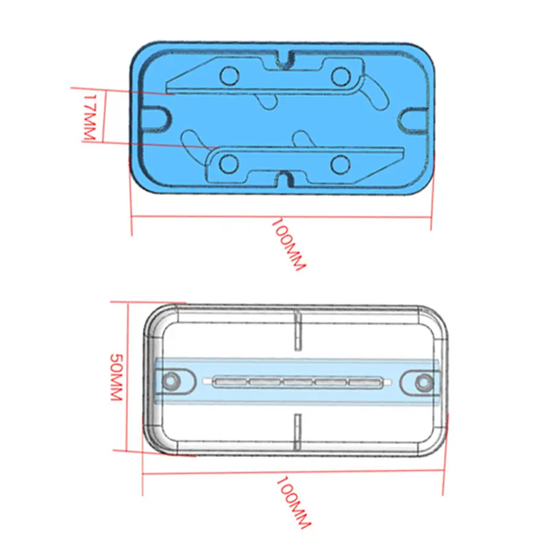 1/4 1/2 Pill Cutter For Round Oblong Pills Multiple Pill Splitter Stainless Steel Blade Quartering Tablet Cutter Splitter Blue