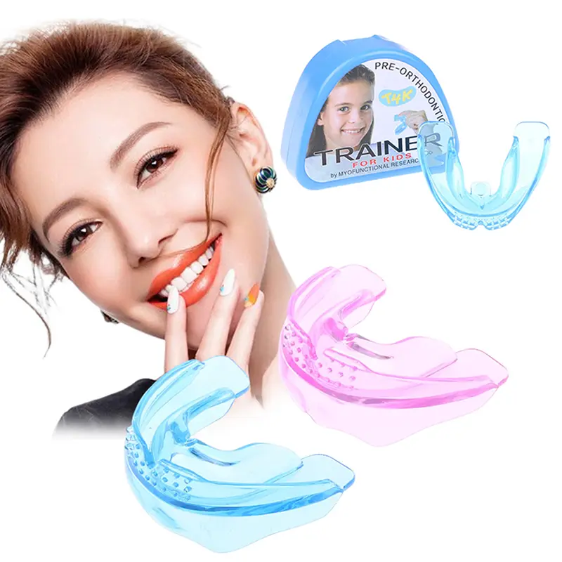 1pc Teeth Trainer for Kids Children Teeth Orthodontic Appliance Dental Alignment Braces Mouthpieces Phase Soft and Hard
