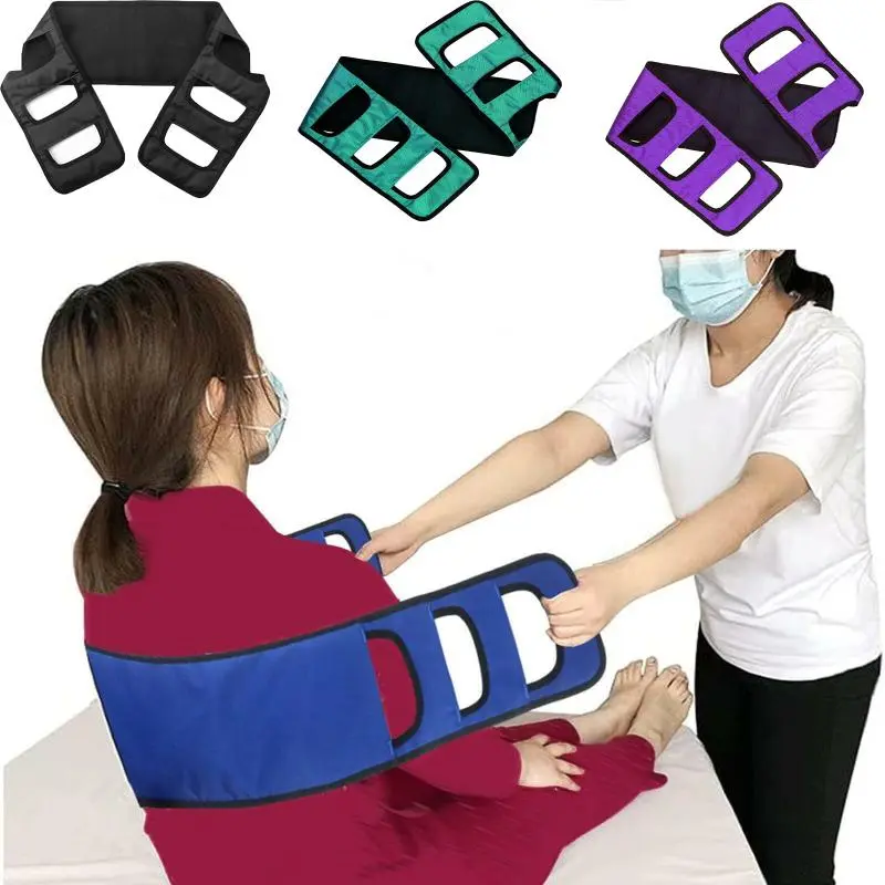 Bed-In Elderly Mobile Belt Turn Over And Transfer Belt Disabled Patients Pull Belt Patient Care Safety Mobile Auxiliary Belt