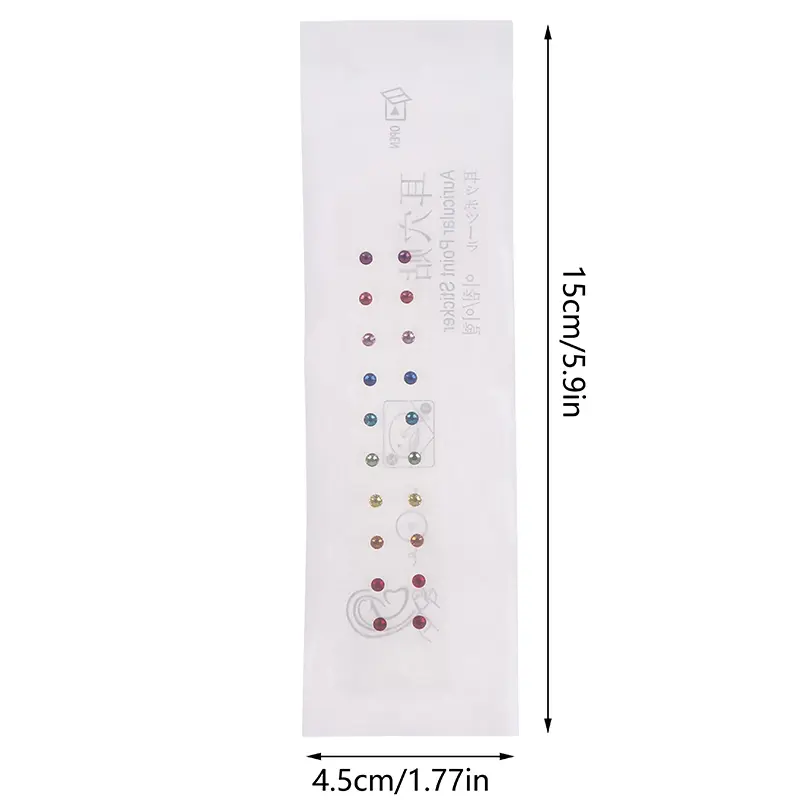 20/100/200PCS Transparent Ear Point Stickers Ear Pressure Stick Acupuncture Auricular Ear Stickers Massage Ear stickers