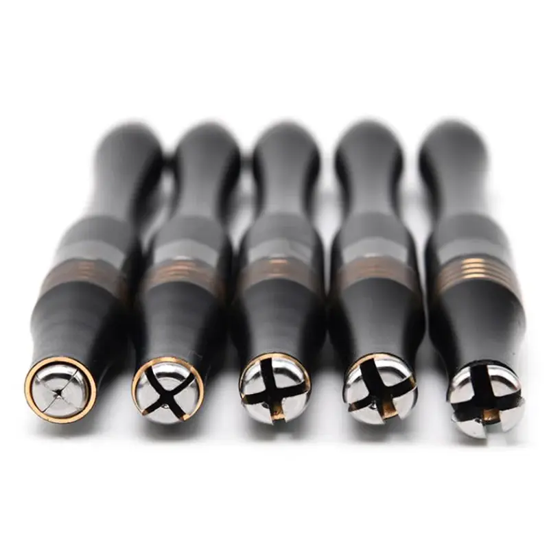 1PC Luxury Permanent Makeup Accessories Blue Black Microblading Aluminum Alloy Tattoo Manual Pen For Fog Eyebrow & Lips Makeup