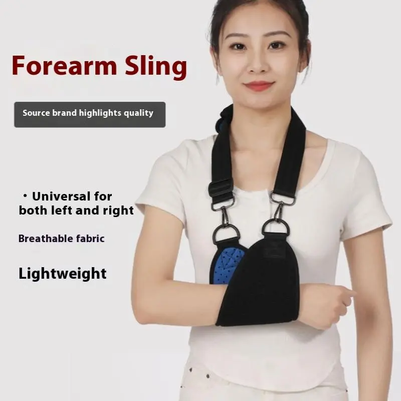Adjustable Breathable Arm Sling Universal Support Shoulder Strap Brace Immobilizer Wrist Elbow Forearm Support Brace Straps