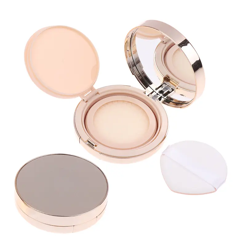 Empty Air Cushion Puff Box Portable Foundation DIY Boxes With Mirror Sponge BB Cream Cosmetic Case Container Beauty Makeup Tools