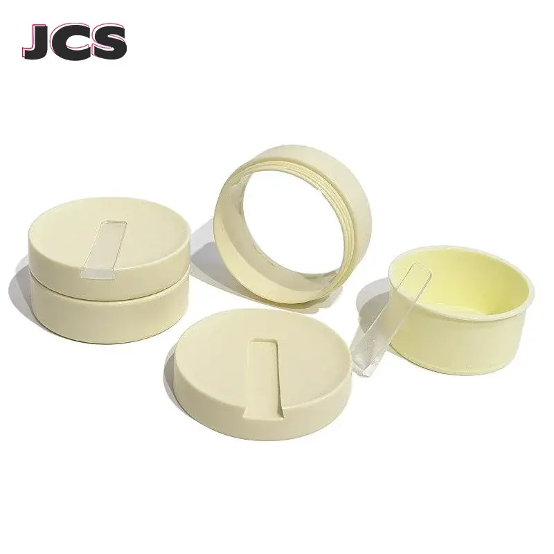 100g Empty Face Cream Jar With Spoon Refillable Makeup Remover Bottle Lotion Bottle Mask Jar Cosmetic Packaging Travel Container