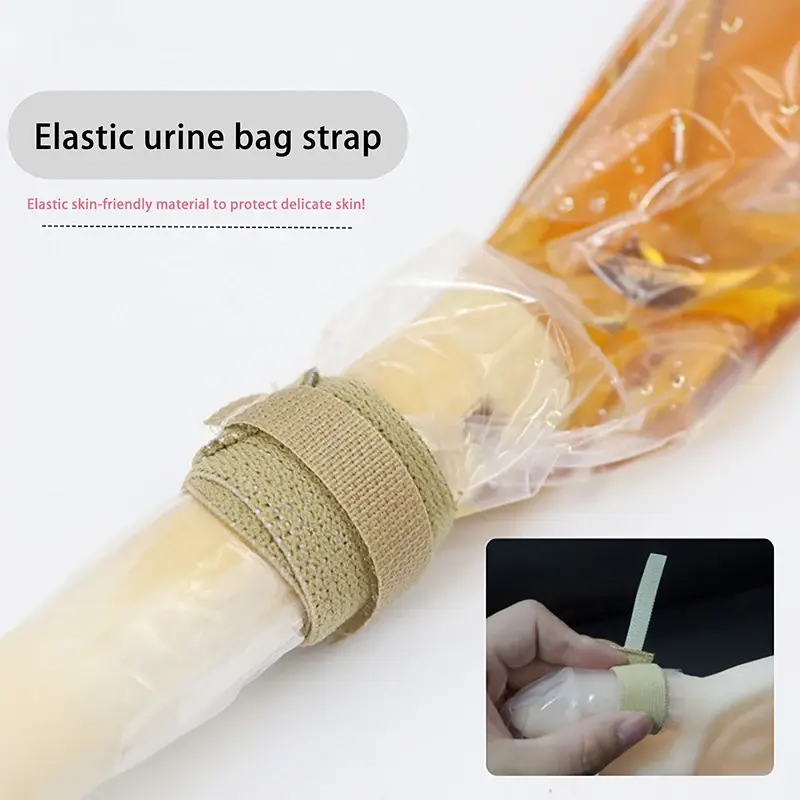 10PCS Reusable Urinary Male External Catheter Fixer Adjustable Fixed Urine Bag Strap