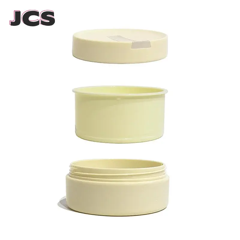 100g Empty Face Cream Jar With Spoon Refillable Makeup Remover Bottle Lotion Bottle Mask Jar Cosmetic Packaging Travel Container