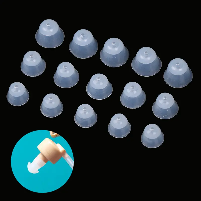 5Pcs Ear Tips Replacement Silicone Hearing Aid Closed Domes Earplugs For Most Hearing Aid Earphones Accessory