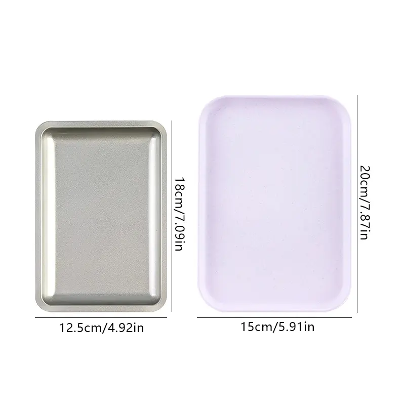 New Stainless Steel Cosmetic Storage Tray Heart Shape Nail Art Equipment Plate Surgical Dental Salon Manicure Tools