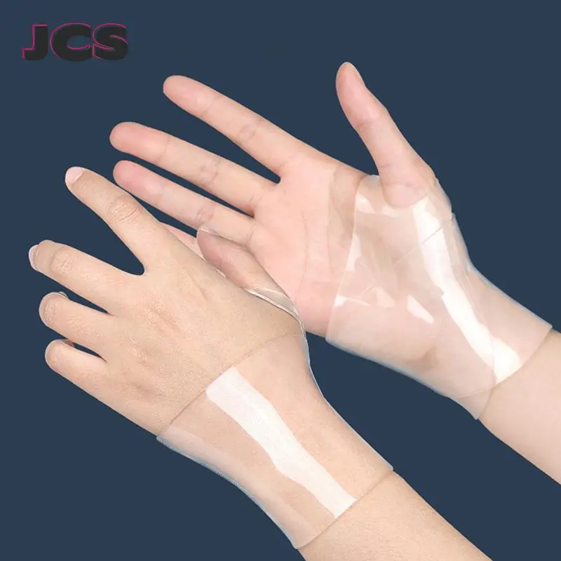 1pc Transparent Wristband Silicone Wrist Bands For Men Women Hand Wrist Protection Brace Pad Wristband Sports Wrist Compress
