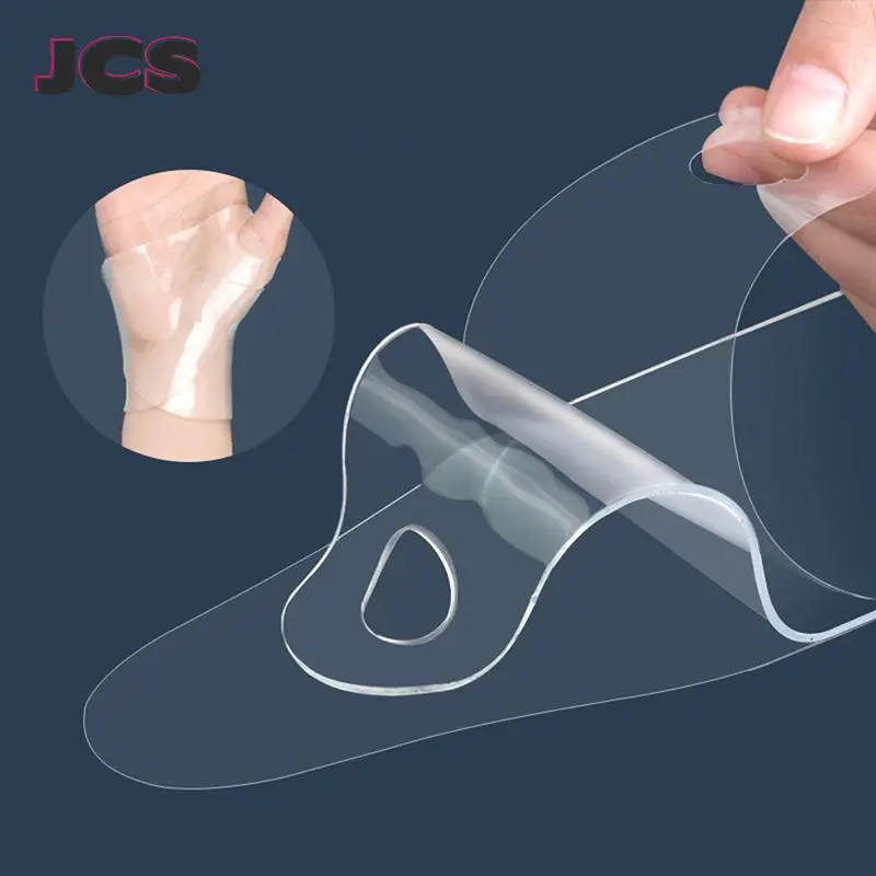 1pc Transparent Wristband Silicone Wrist Bands For Men Women Hand Wrist Protection Brace Pad Wristband Sports Wrist Compress