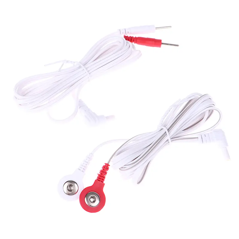 1.5/1.8M 2.35mm Replacement Jack DC Head Electrode TENS Unit Lead Wires Connector Cables