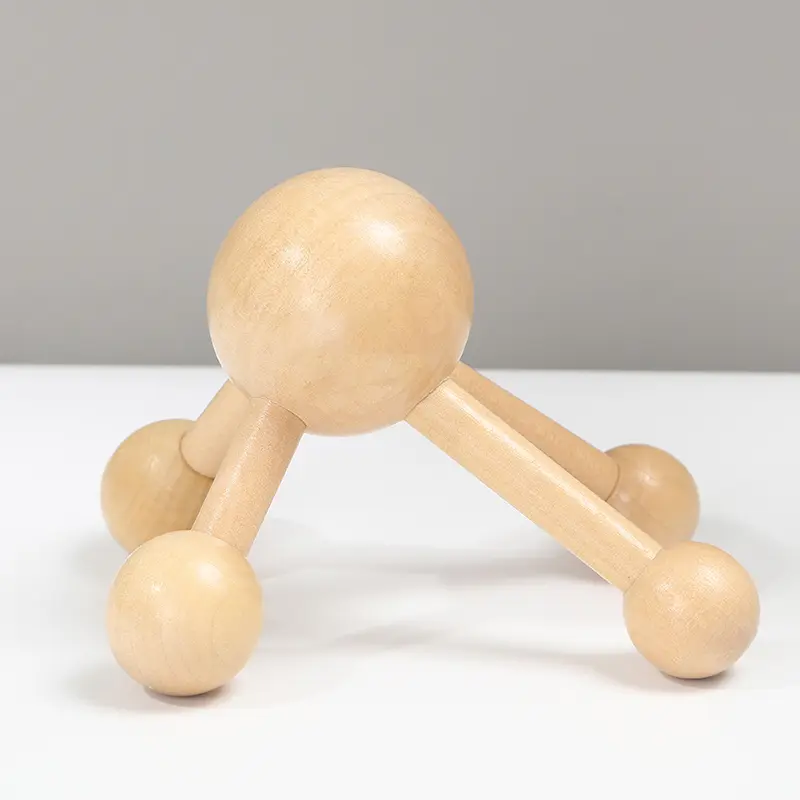 1Pcs Wooden Massager Wood Therapy Massage Tool for Relief Muscle Tension Eliminate Local Fat, Full Body Massage Relax