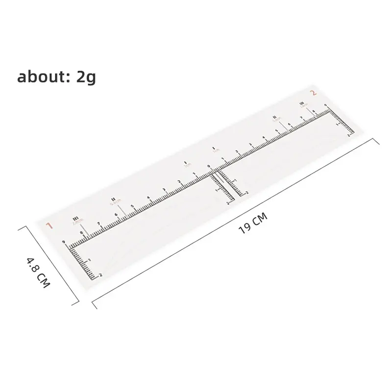 10pcs/20pcs/50pcs Disposable Tattoo Eyebrow Ruler Sticker Microblading Tattoo Measurement Tools for Permanent Makeup