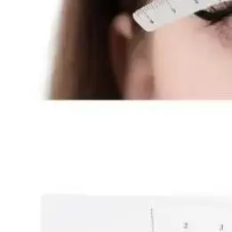 Airbrush Eyebrow Sticker Precision Brow Mapping Tool Self-adhesive Accurate Eyebrow Stencil For Microblading Brows Shaping