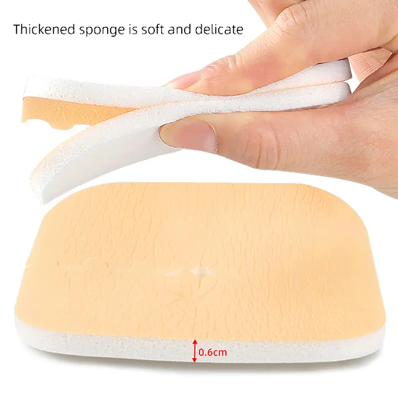1Pcs Airway Tracheostomy Neck Foam Pad Opening Catheter Fixed Pad Adult Body Dressing Patch