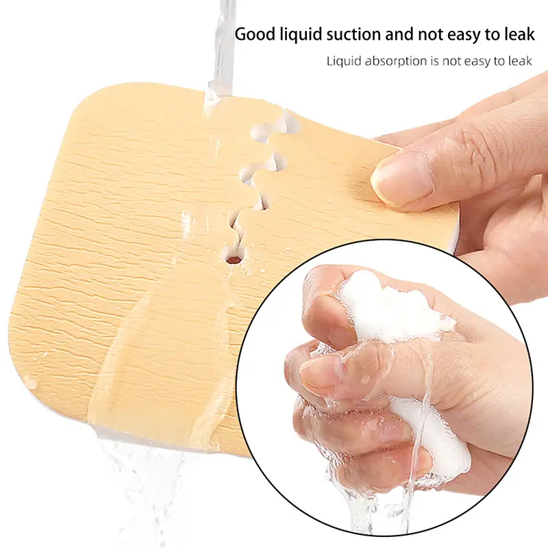 1Pcs Airway Tracheostomy Neck Foam Pad Opening Catheter Fixed Pad Adult Body Dressing Patch