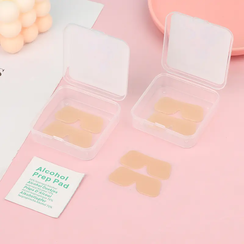 1/2/3Patches Elf Ear Support Stickers Invisible Ear Corrector Earlobe Support Patches Elf Ear Makeup V-Face Stickers Easy Use