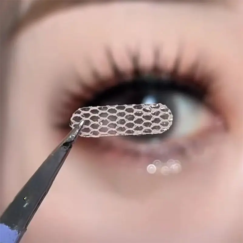 Natural Eye-Lift Mesh-Lace Transparent Invisible Self-adhesive Eyelid Tapes Stickers Women Invisible Double-fold Eyelid Stickers