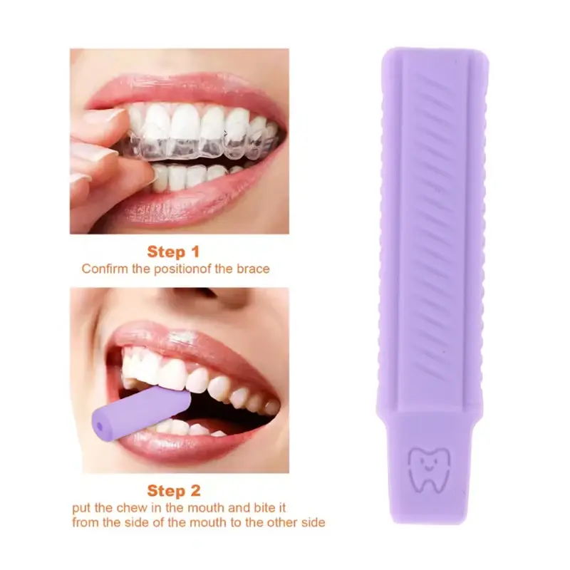1PC Dental Chewies Bite Stick Glue Adult Glue Invisible Bite Braces Correction Flavourless For Dental Braces