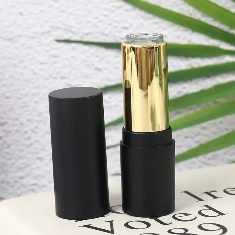 1PC Round Empty 12.1mm Lipstick Tube Lip Balm Container Lipstick Shell Packaging Cosmetics Refillable