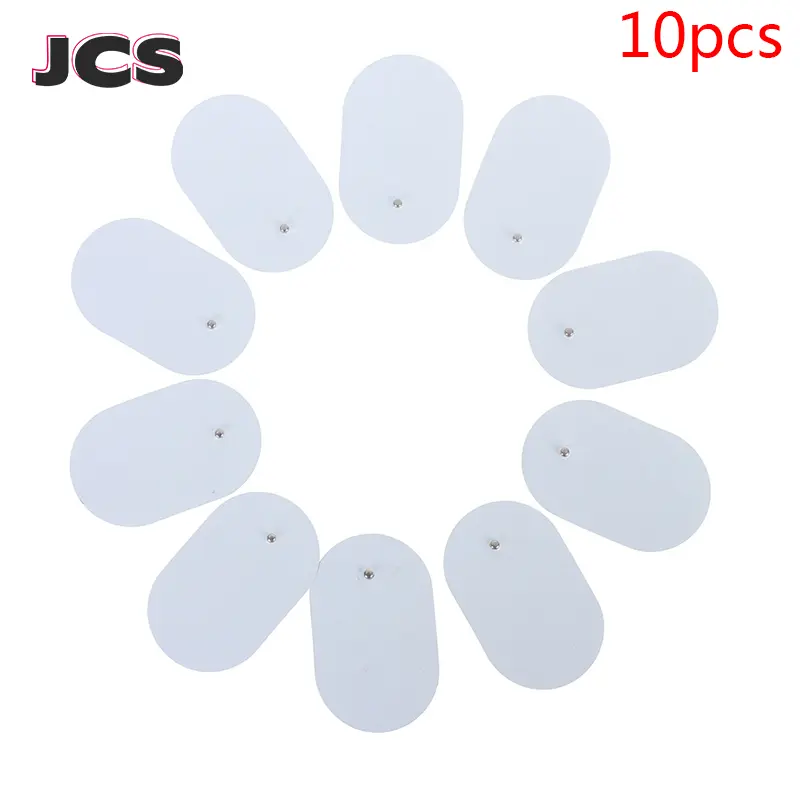 10PCS Silicone Gel Electrode Replacement Pads For Massagers Electrode Pacthes