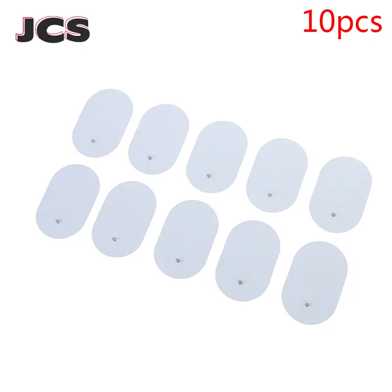 10PCS Silicone Gel Electrode Replacement Pads For Massagers Electrode Pacthes