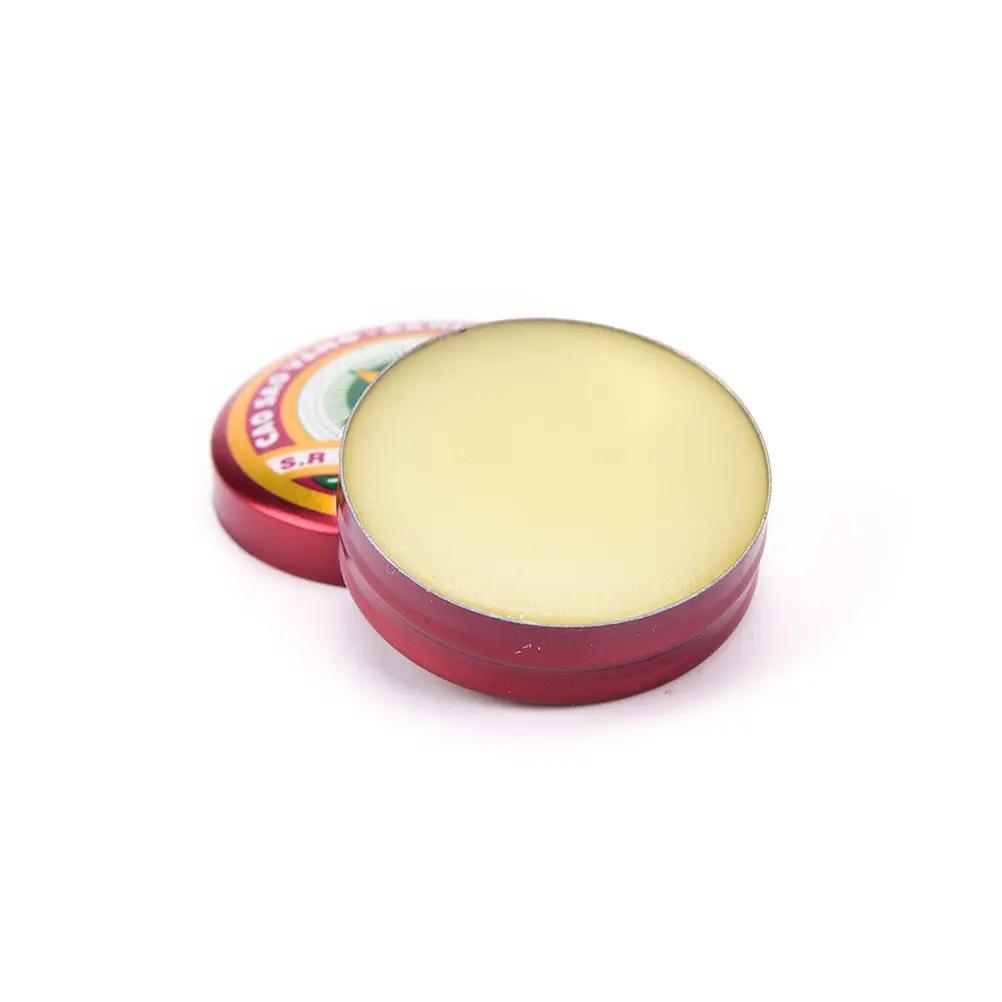 1 Box Golden Star Balm Ointment for Headache Dizziness Insect Stings Heat 3/4g Portable Body Care Massage