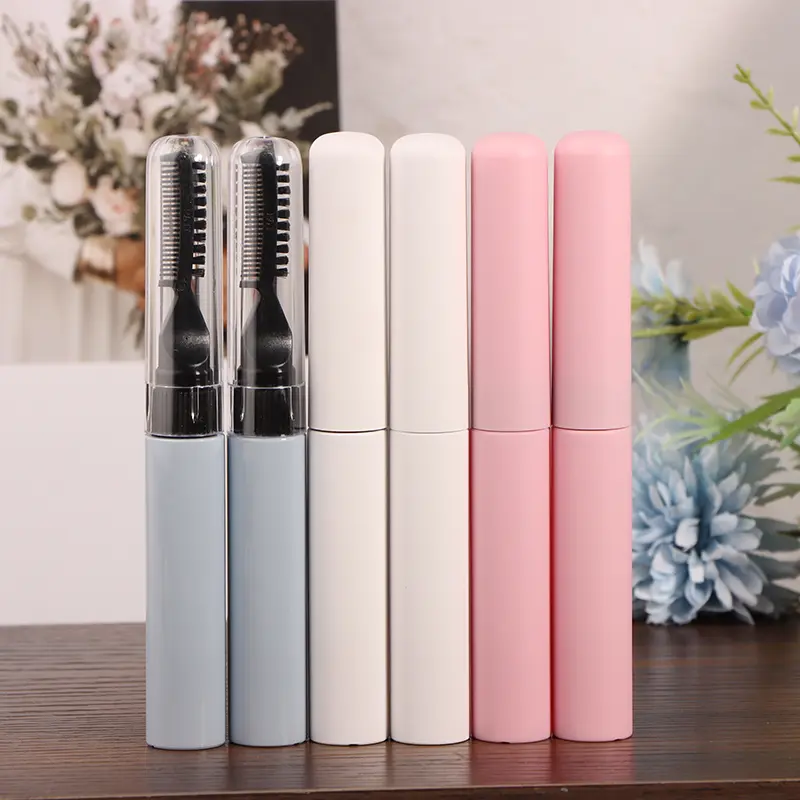 10ml Dual Brush Head Empty Mascara Tube DIY Refillable Eyebrow Gel Bottle Eyelash Elongation Cosmetics Containers Packaging