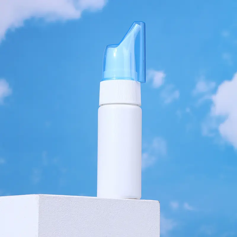 Empty 30/50/70ml Nose Spray Bottle Portable Nasal Wash Neti Pot Anti Allergic Sterilization For Adult Children Nasal Cleaner