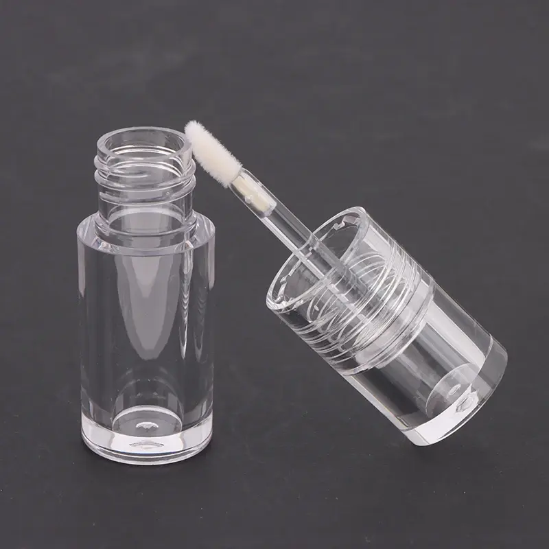 Mini 4ML Empty Transparent Lip Gloss Tubes DIY Plastic Lip Balm Tube Lipstick Sample Cosmetic Container Travel Bottle