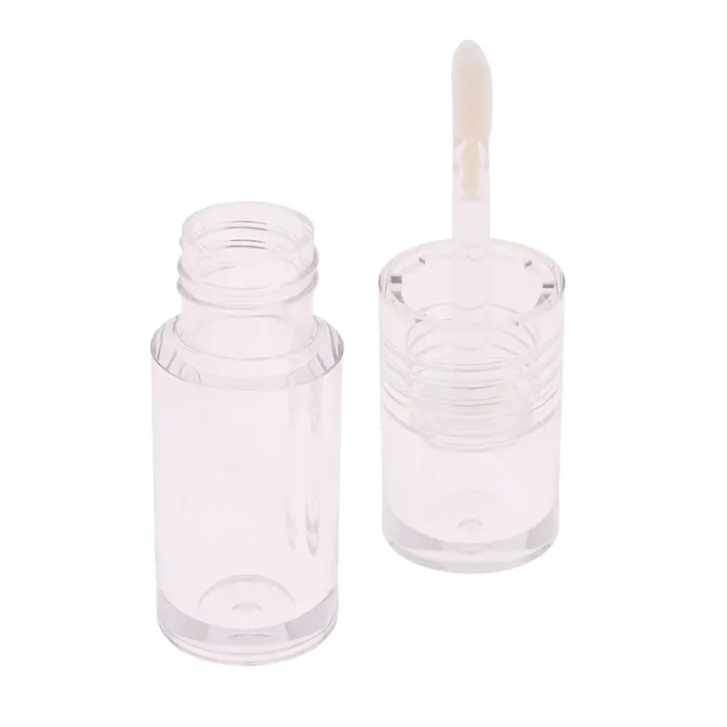 Mini 4ML Empty Transparent Lip Gloss Tubes DIY Plastic Lip Balm Tube Lipstick Sample Cosmetic Container Travel Bottle