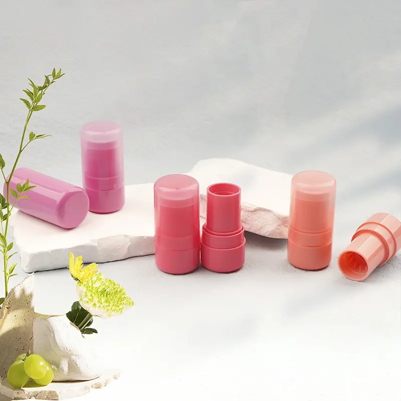 1Pcs 8g 8ml Refillable Lipstick Tube Lip Balm Container Empty Cosmetic Containers Lotion Container Clear Travel Bottle