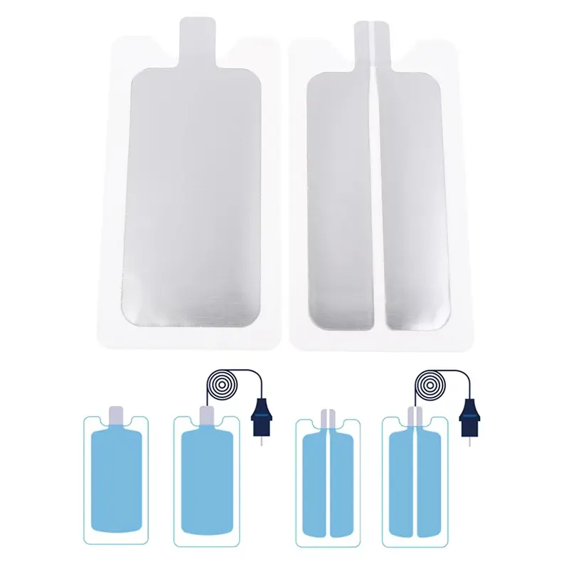 1pcs Packing Disposable ESU Plate Grounding Negative Plate Bipolar Monopolar Ground Plate 12.5x22.5cm