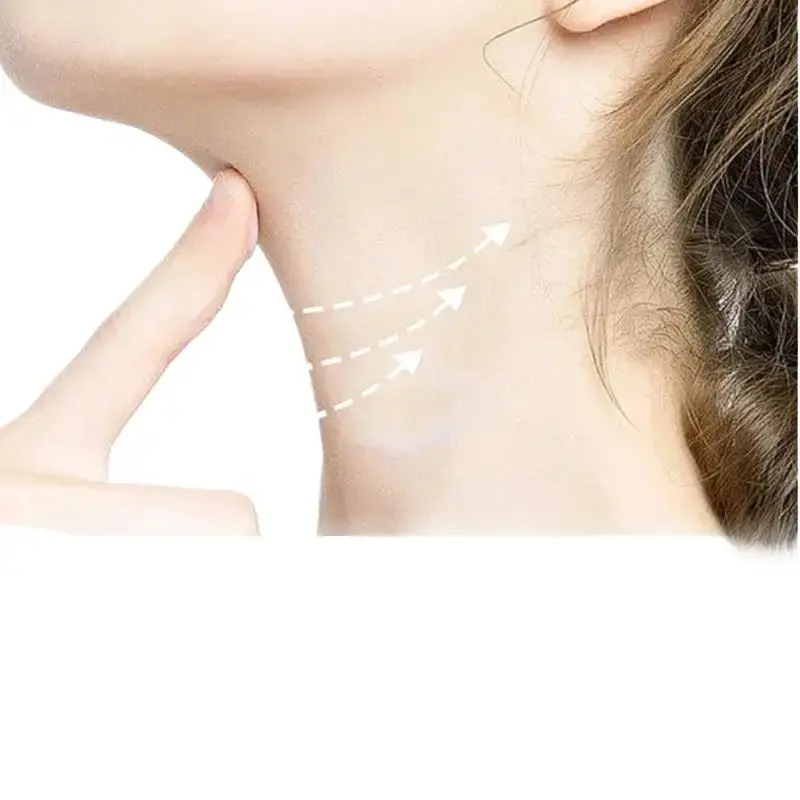 4pcs Invisible Neck Lifting Tape With 20pcs Patch Waterproof Elasticity Neck Wrinkle Removal Adhesive Stickers Face Lift Tape
