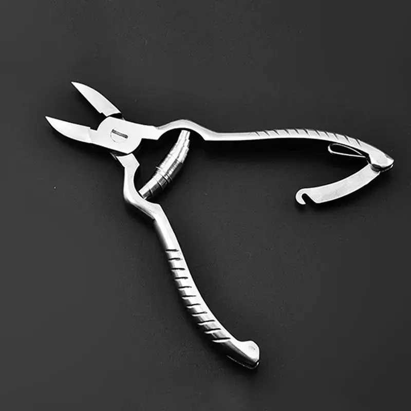 1Pc Nail Clippers For Thick Or Ingrown Toenails Super Sharp Long Handle Nail Trimmer Cutter Professional Manicure Pedicure Tools