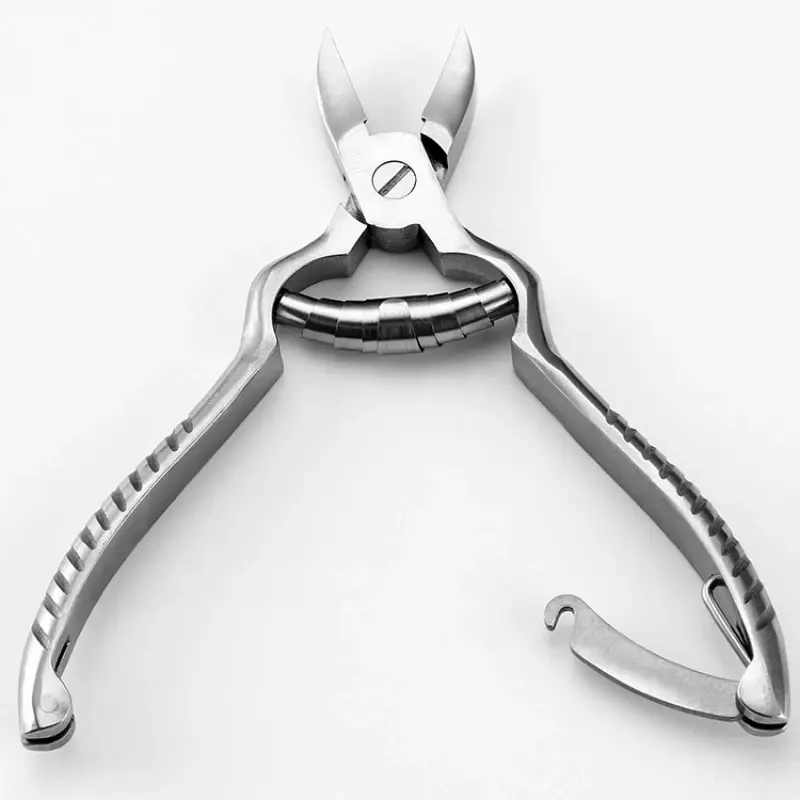 1Pc Nail Clippers For Thick Or Ingrown Toenails Super Sharp Long Handle Nail Trimmer Cutter Professional Manicure Pedicure Tools