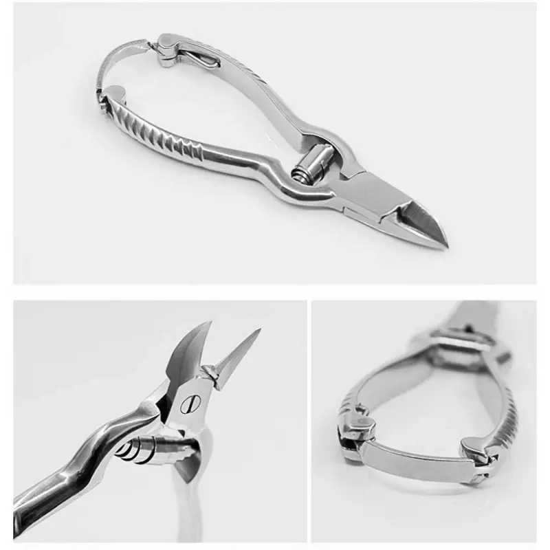 1Pc Nail Clippers For Thick Or Ingrown Toenails Super Sharp Long Handle Nail Trimmer Cutter Professional Manicure Pedicure Tools