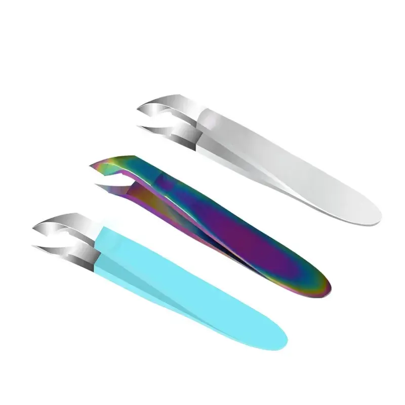 Small Nail Cuticle Scissors Tweezers Mini Clipper Cutter Trimmer for Finger &Toe Dead Skin Remove Pedicure Tools