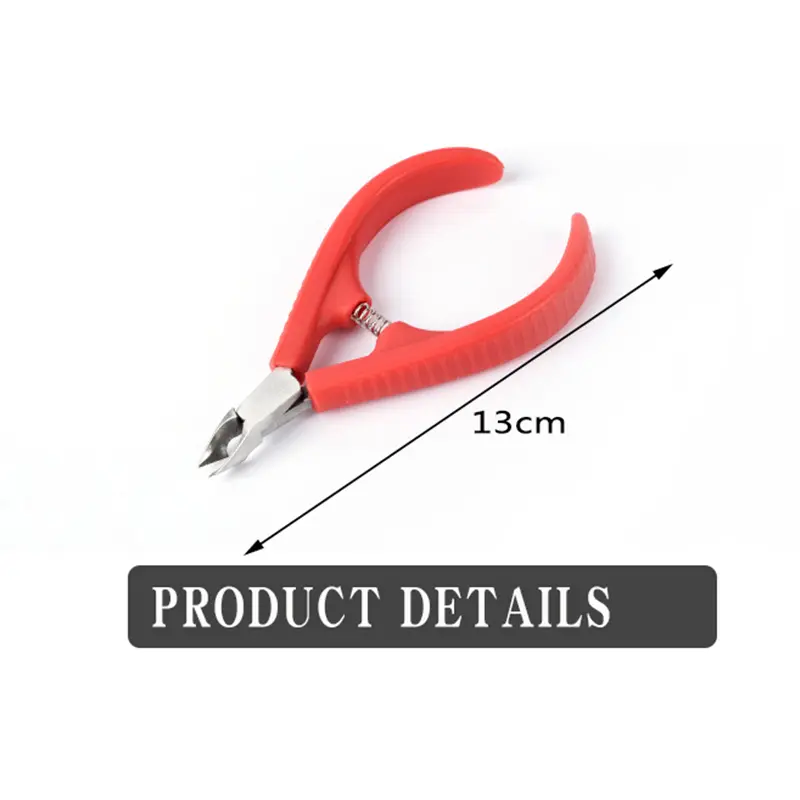 1PC Professional Nail Clipper Nipper Stainless Steel Nail Cutter Trimming Toe Finger Cuticle Plier Scissor Manicure Nail Art Too
