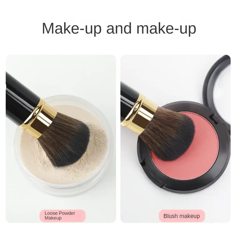 1 Pcs Retractable Makeup Brushes Powder Foundation Blending Blush Brush Make Up Cosmetics Brushes Female Make Up Brush