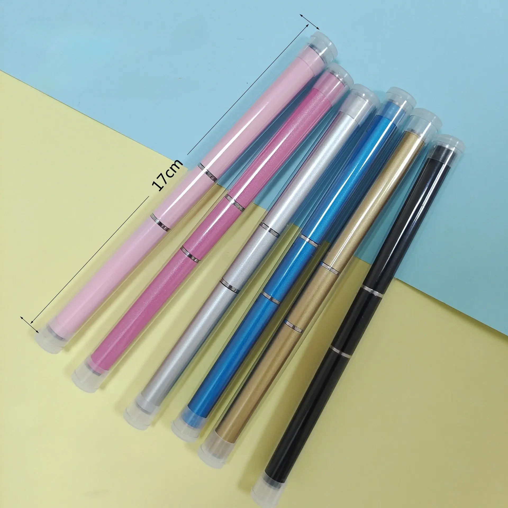 Dual Ended Nail Art Brush Acrylic UV Gel Extension Flower Drawing Pen UV Gel Remover Spatula Stick Manicure Accessories Tool