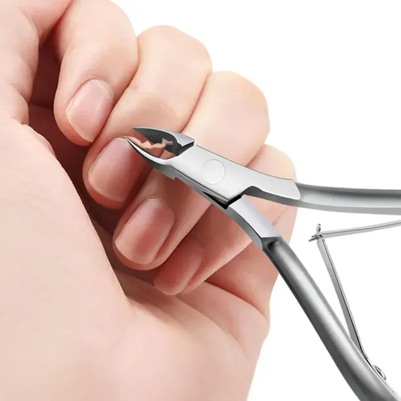 1Pcs Professional Cuticle Nippers for Nail Extremely Sharp Stainless Steel Cuticle Trimmer Nail Dead Skin Cutter Manicure Tool